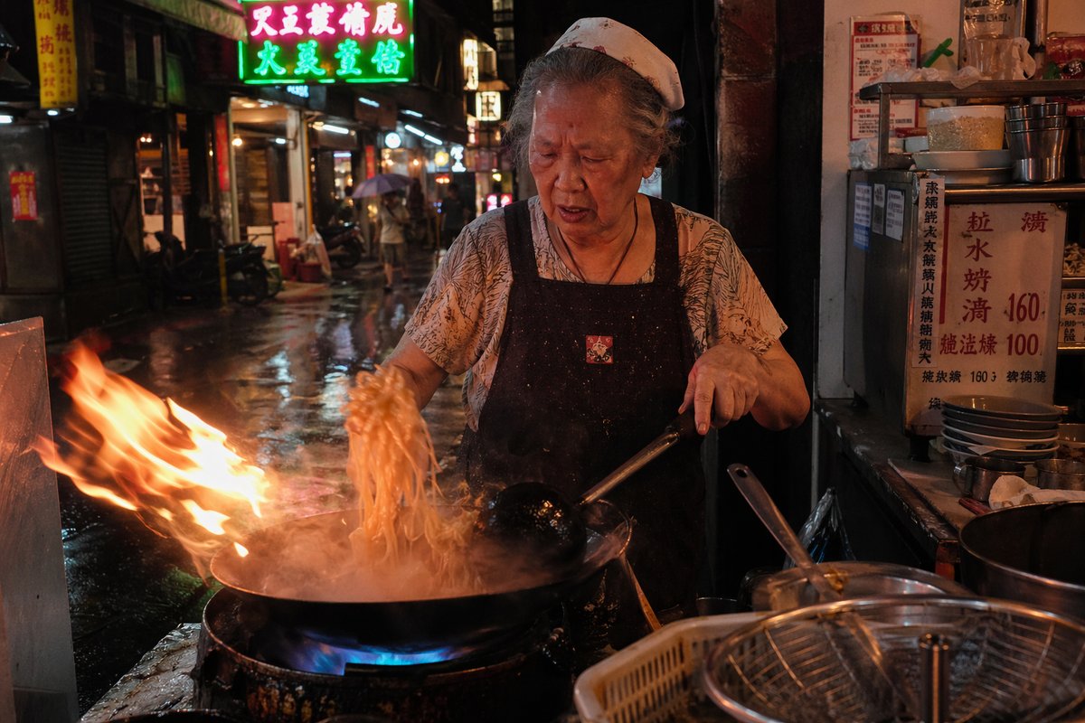 Taipei night market vendor at 11pm — GPT Image 2