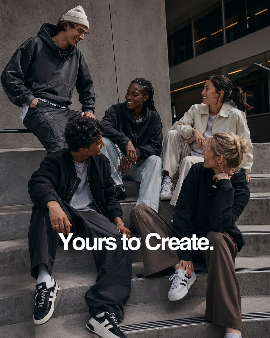Editorial "Yours to Create" poster generated by GPT Image 2